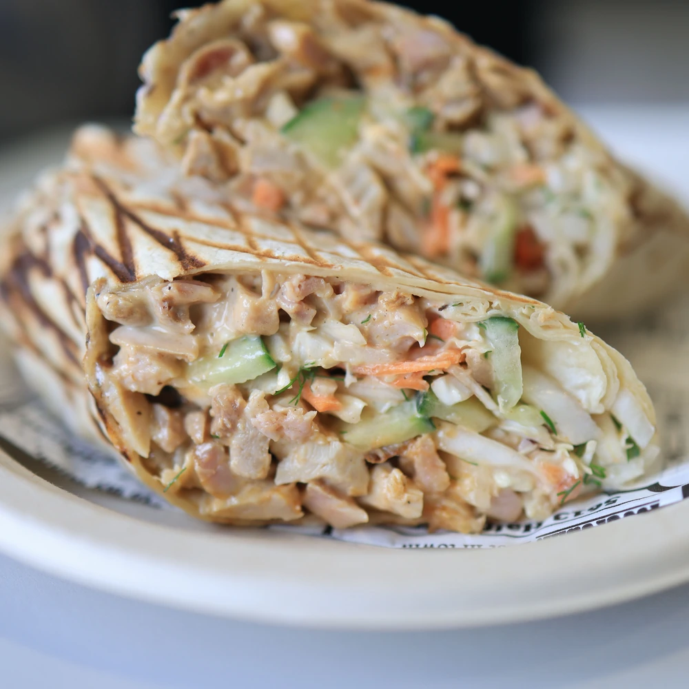 Wraps & platters food photography